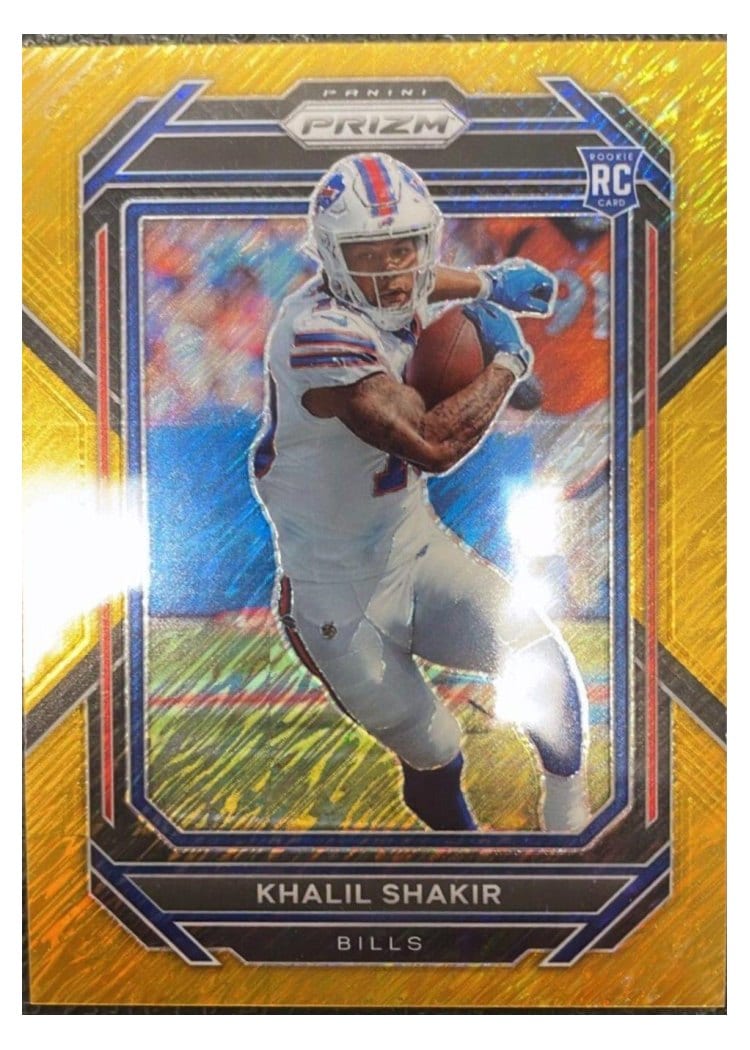 2022 Panini Prizm Base Set Khalil Shakir #355 card