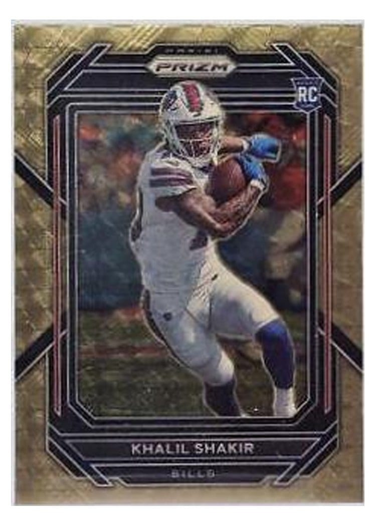 2022 Panini Prizm Base Set Khalil Shakir #355 card
