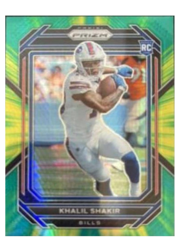 2022 Panini Prizm Base Set Khalil Shakir #355 card