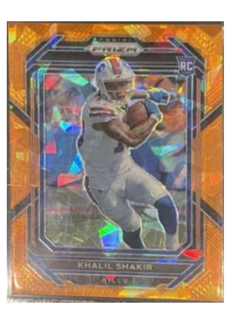 2022 Panini Prizm Base Set Khalil Shakir #355 card