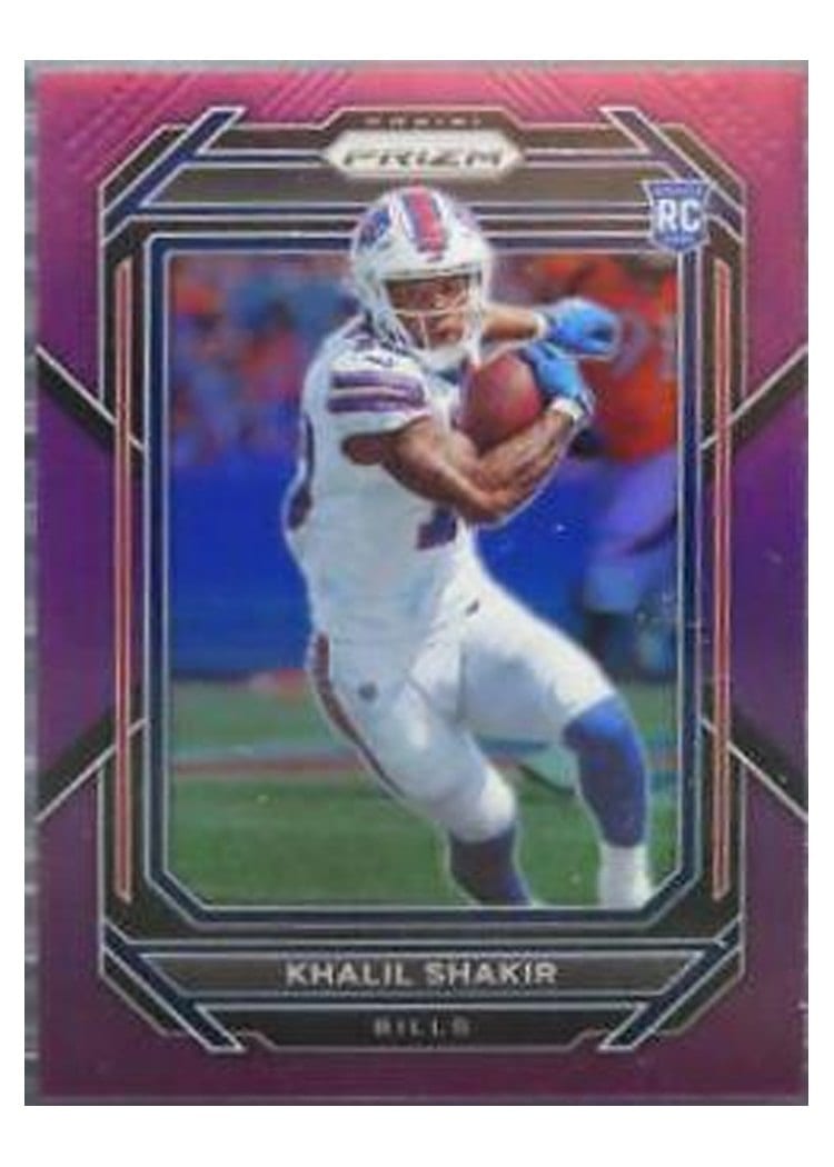 2022 Panini Prizm Base Set Khalil Shakir #355 card