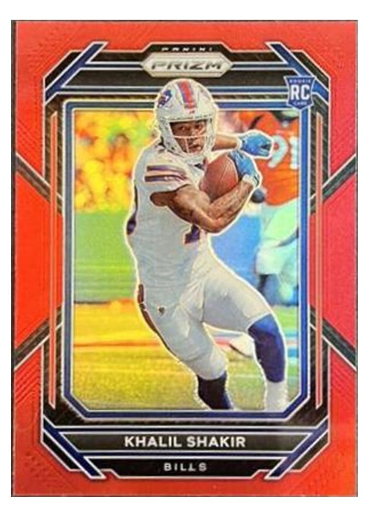 2022 Panini Prizm Base Set Khalil Shakir #355 card