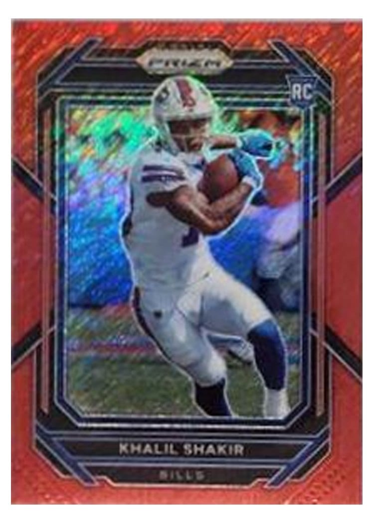 2022 Panini Prizm Base Set Khalil Shakir #355 card