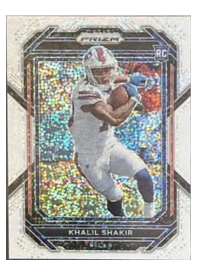 2022 Panini Prizm Base Set Khalil Shakir #355 card