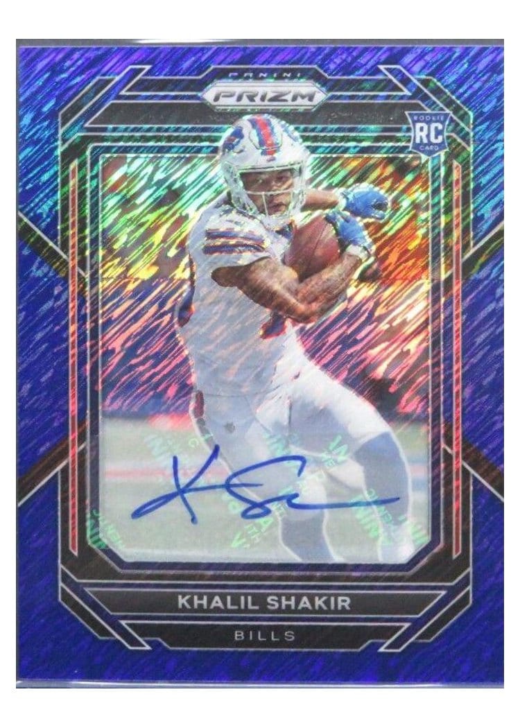 2022 Panini Prizm Base Set Khalil Shakir #355 card