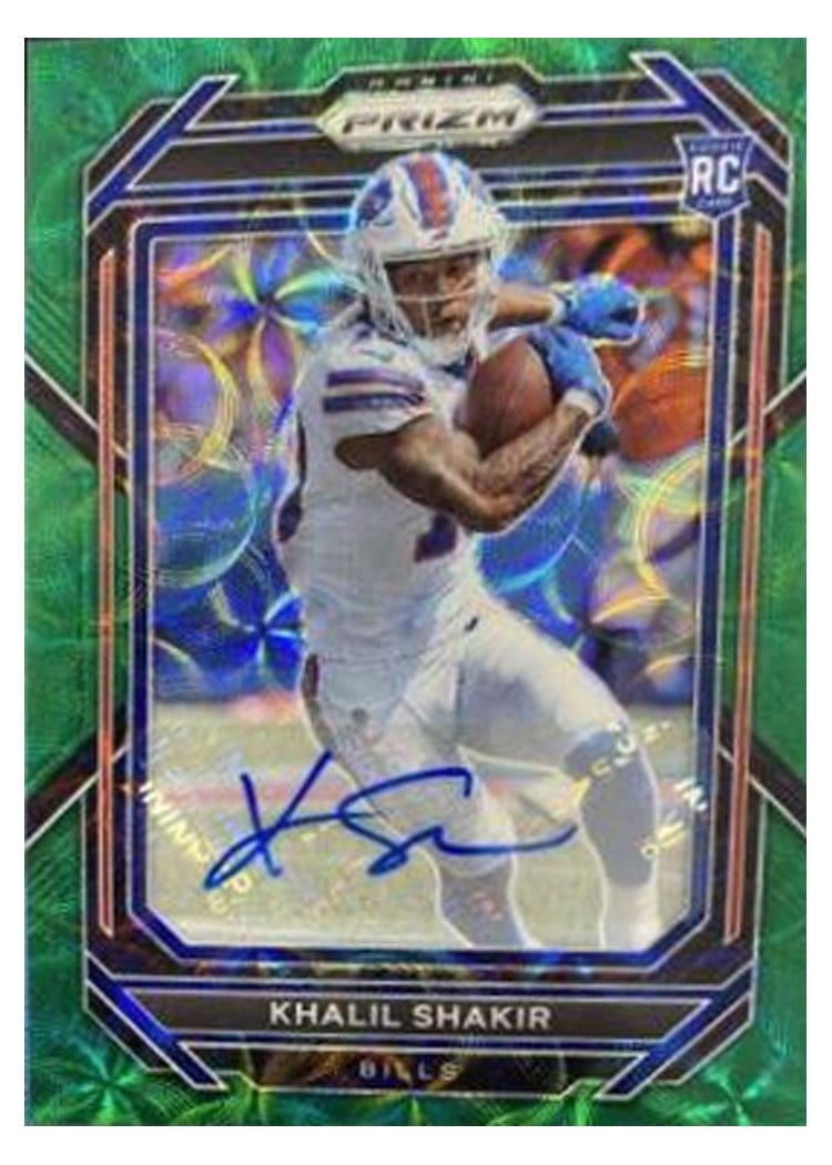 2022 Panini Prizm Base Set Khalil Shakir #355 card