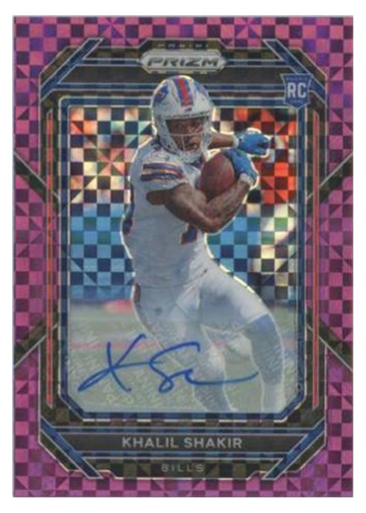 2022 Panini Prizm Base Set Khalil Shakir #355 card
