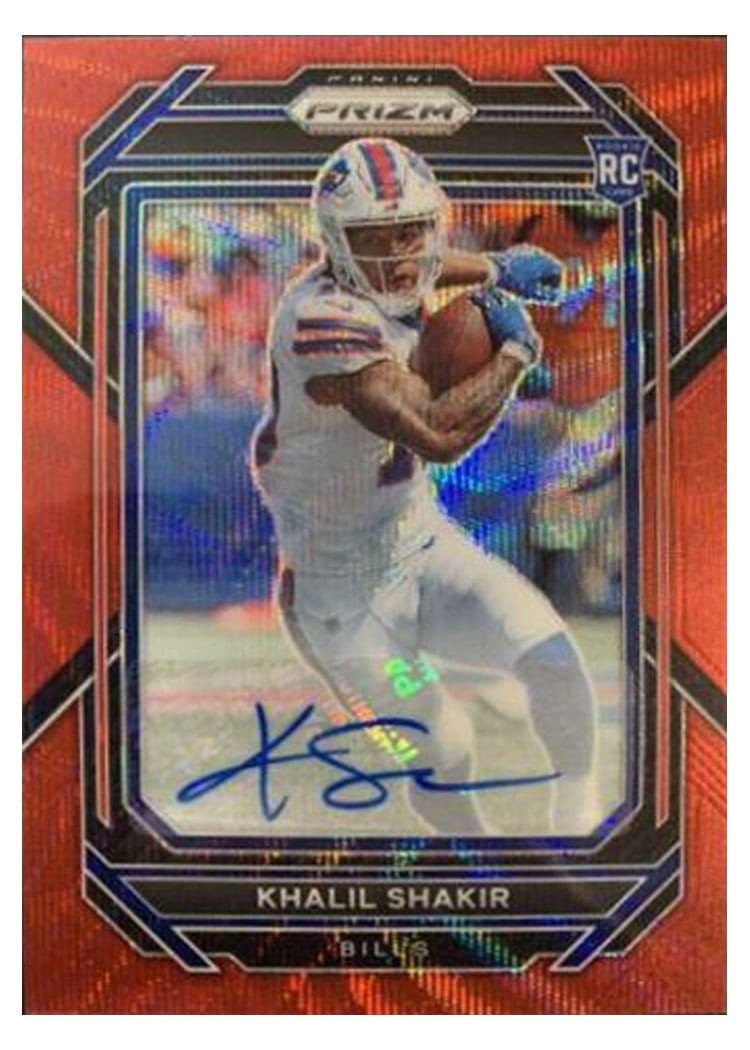 2022 Panini Prizm Base Set Khalil Shakir #355 card