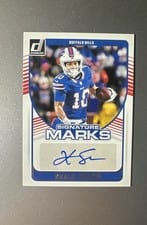 2024 Donruss Signature Marks Khalil Shakir #SMA-KSH card