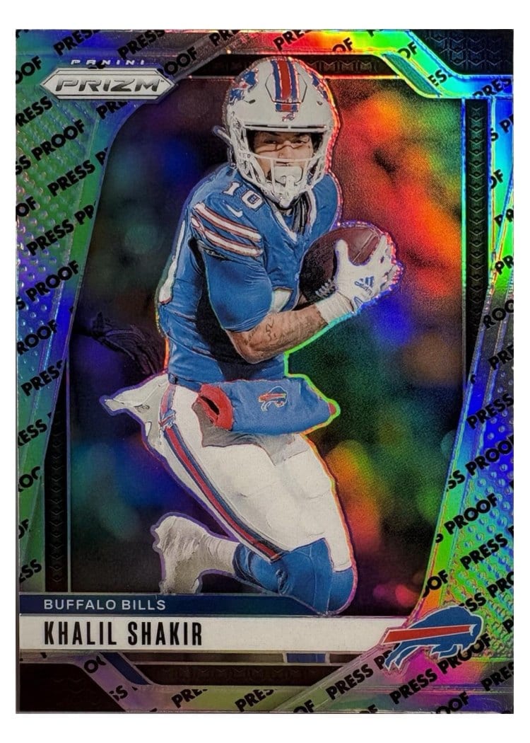 2024 Panini Prizm Base Set Khalil Shakir #31 card