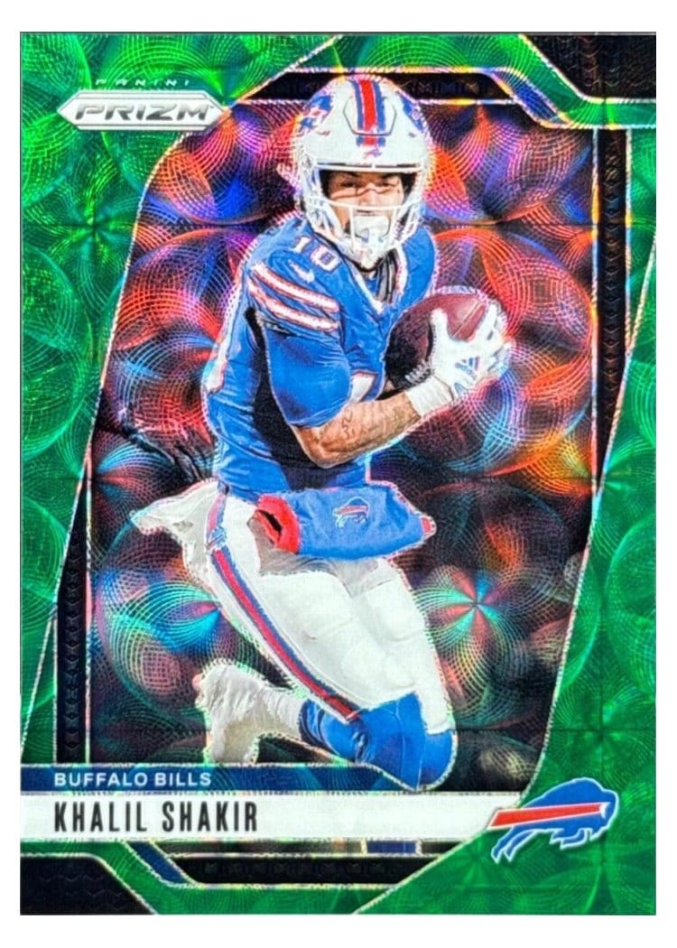 2024 Panini Prizm Base Set Khalil Shakir #31 card