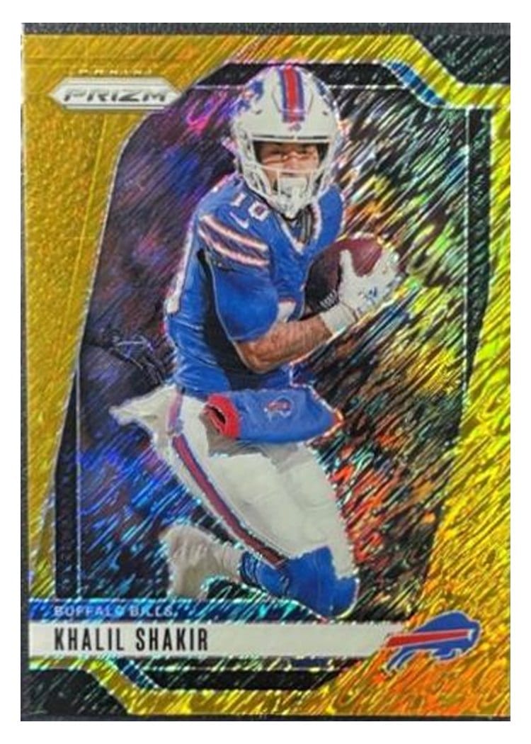 2024 Panini Prizm Base Set Khalil Shakir #31 card
