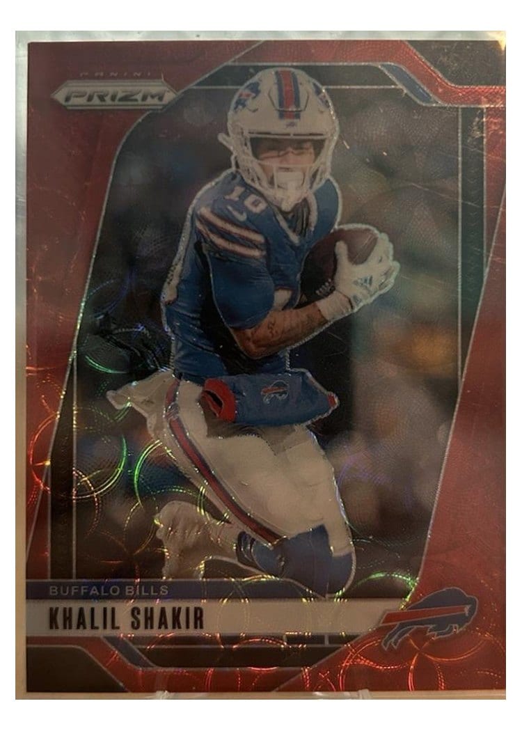 2024 Panini Prizm Base Set Khalil Shakir #31 card