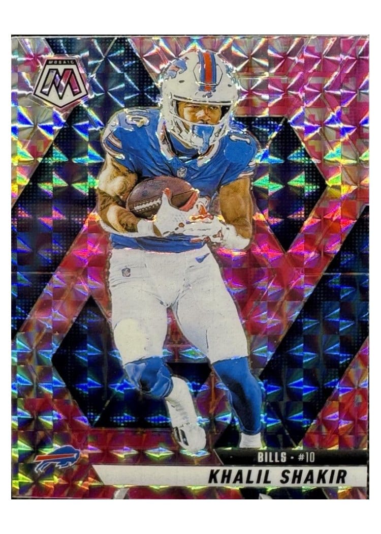 2025 Panini Mosaic Base Set Khalil Shakir #122 card