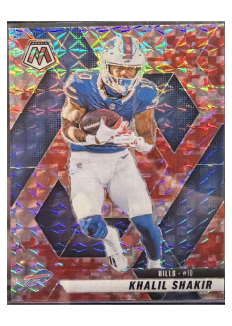 2025 Panini Mosaic Base Set Khalil Shakir #122 card