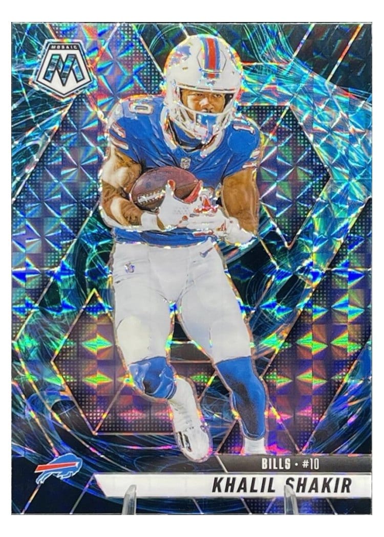 2025 Panini Mosaic Base Set Khalil Shakir #122 card