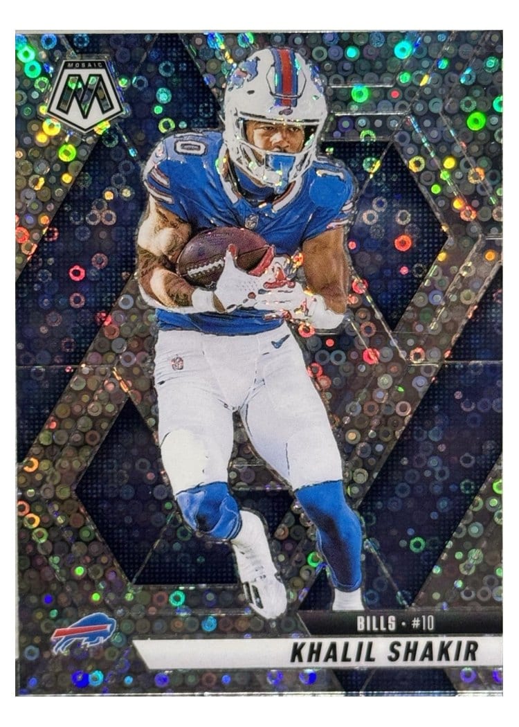 2025 Panini Mosaic Base Set Khalil Shakir #122 card