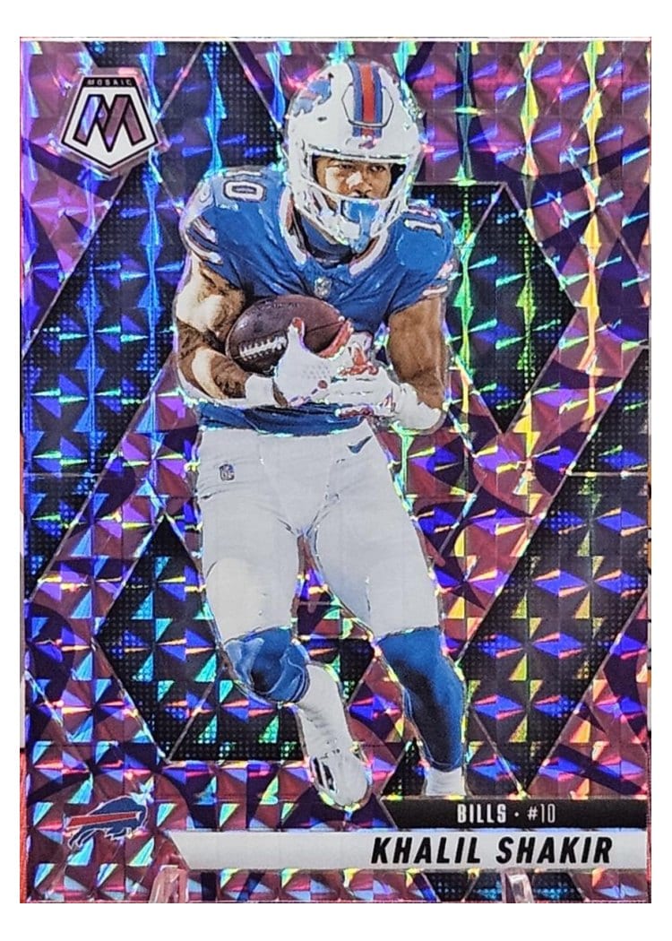 2025 Panini Mosaic Base Set Khalil Shakir #122 card