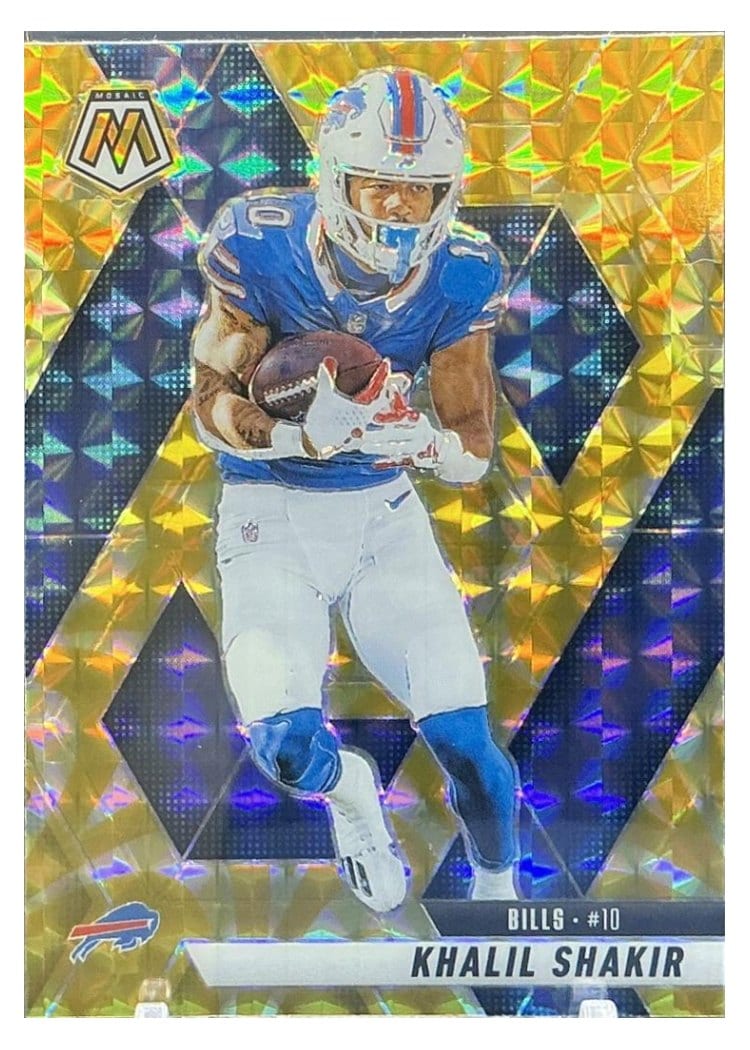 2025 Panini Mosaic Base Set Khalil Shakir #122 card