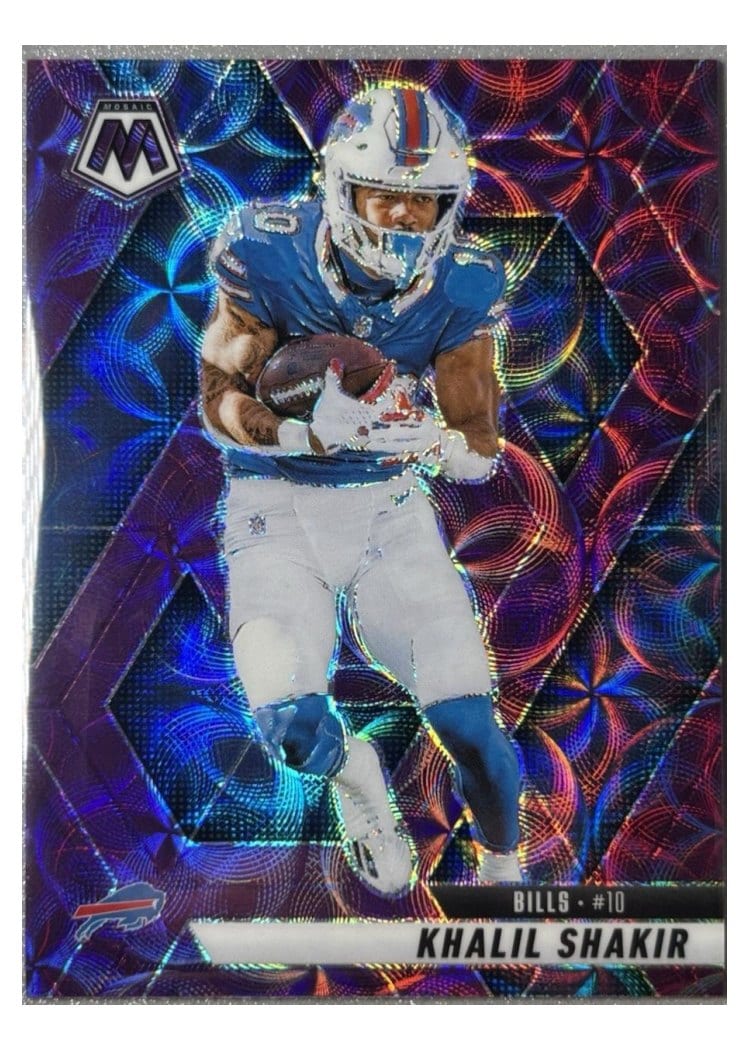 2025 Panini Mosaic Base Set Khalil Shakir #122 card