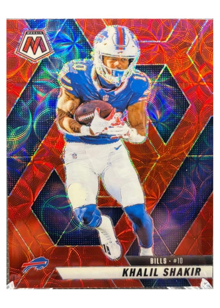 2025 Panini Mosaic Base Set Khalil Shakir #122 card