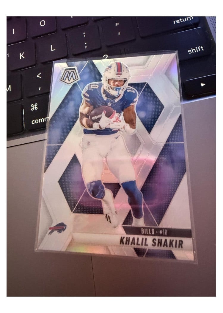 2025 Panini Mosaic Base Set Khalil Shakir #122 card