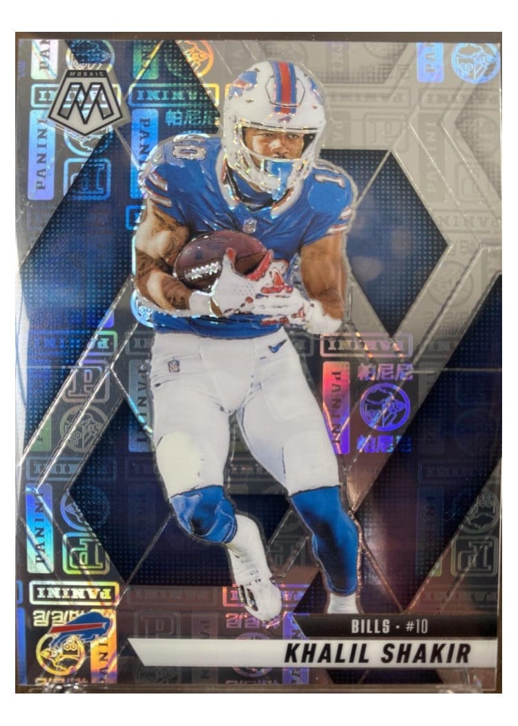 2025 Panini Mosaic Base Set Khalil Shakir #122 card