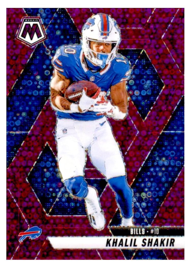 2025 Panini Mosaic Base Set Khalil Shakir #122 card