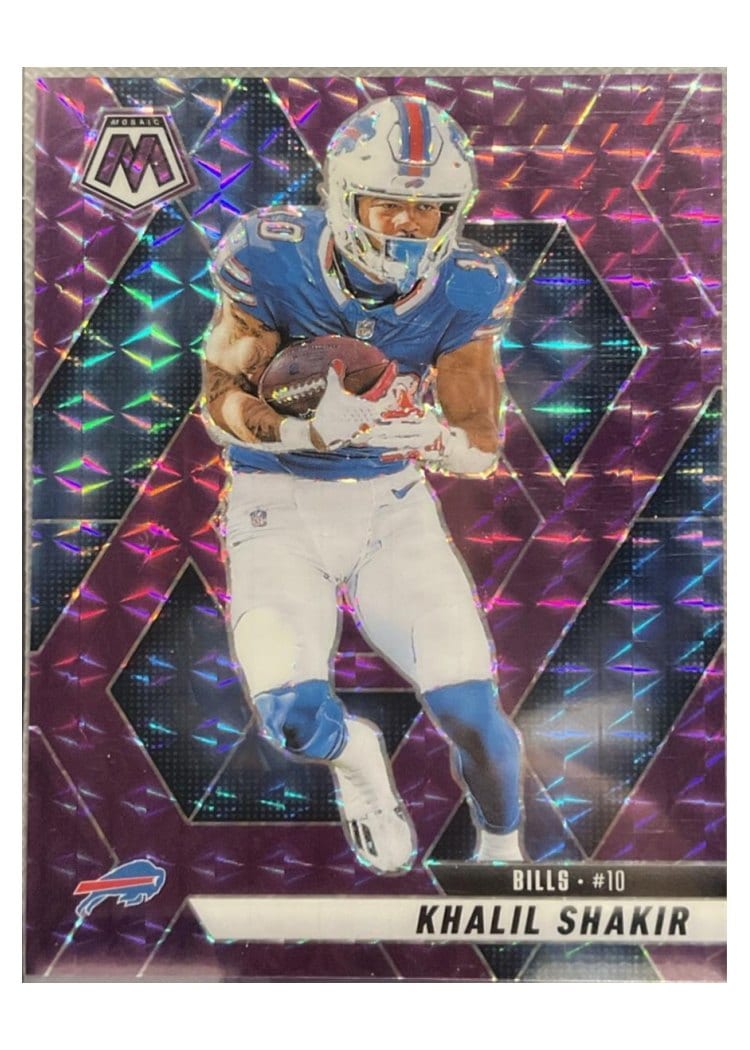 2025 Panini Mosaic Base Set Khalil Shakir #122 card