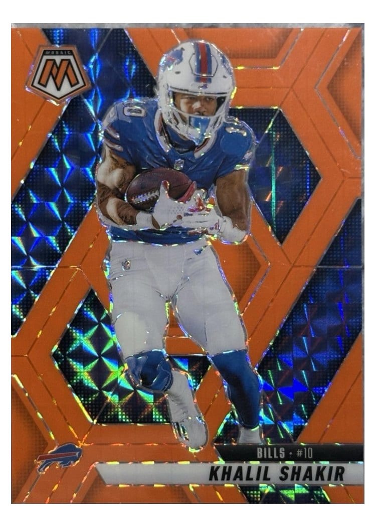 2025 Panini Mosaic Base Set Khalil Shakir #122 card