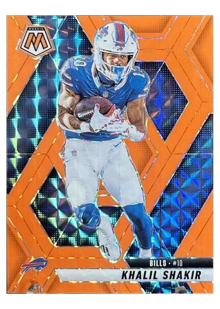 2025 Panini Mosaic Base Set Khalil Shakir #122 card