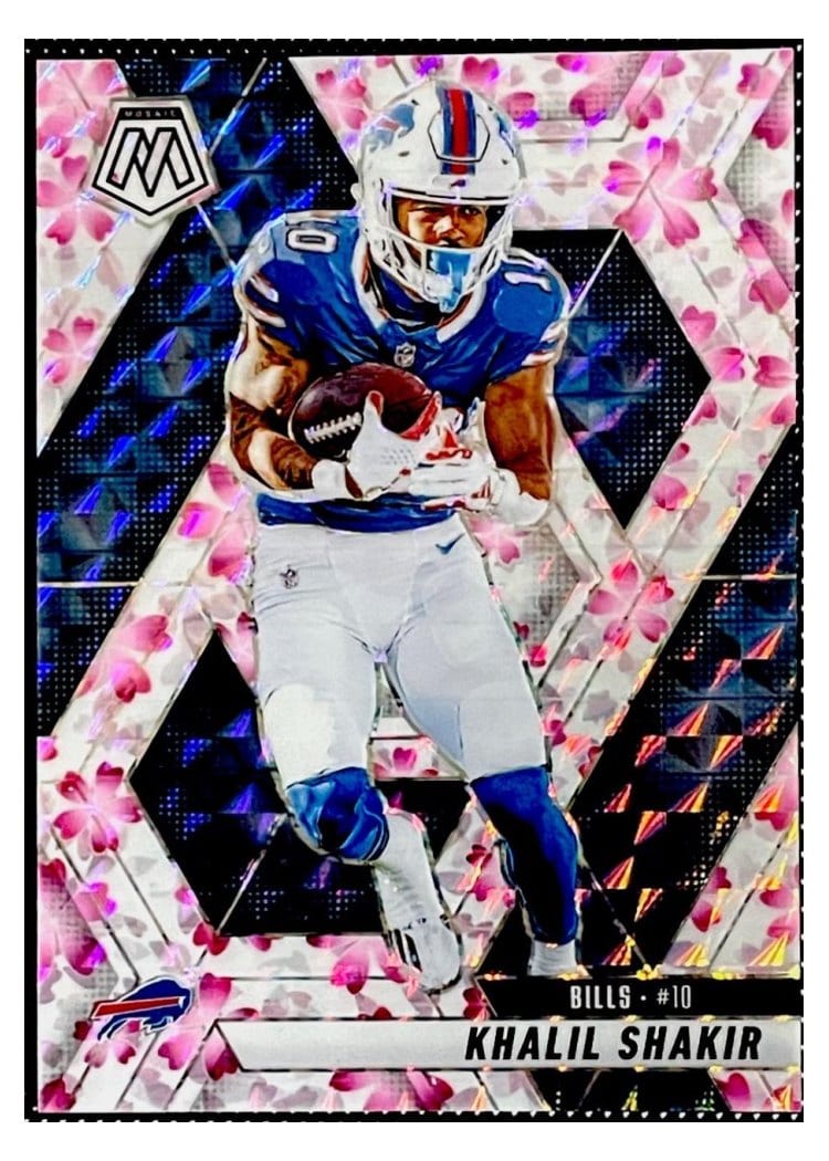 2025 Panini Mosaic Base Set Khalil Shakir #122 card