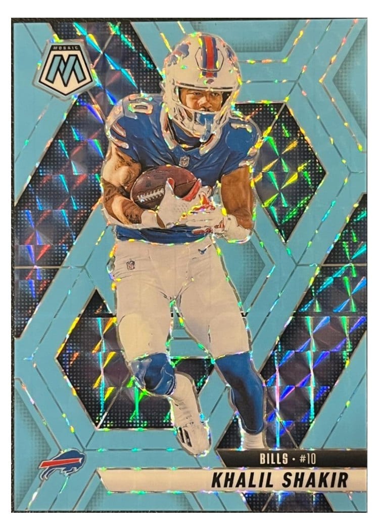 2025 Panini Mosaic Base Set Khalil Shakir #122 card
