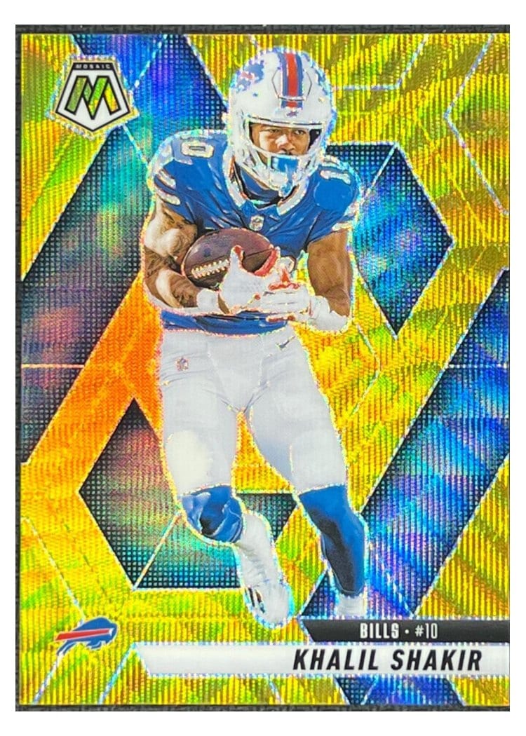 2025 Panini Mosaic Base Set Khalil Shakir #122 card