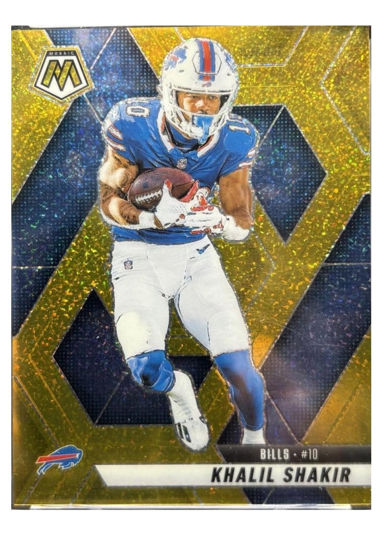 2025 Panini Mosaic Base Set Khalil Shakir #122 card