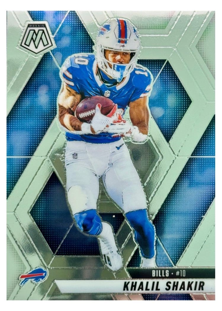 2025 Panini Mosaic Base Set Khalil Shakir #122 card