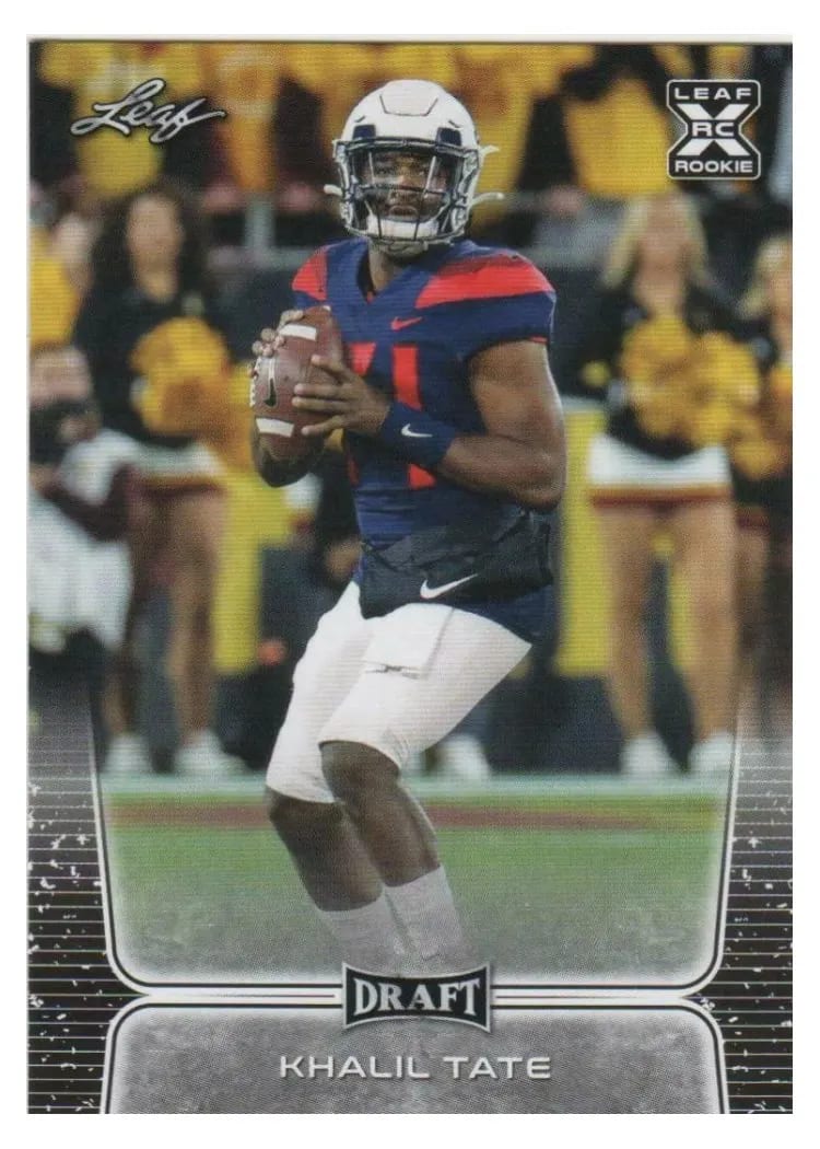 2020 Leaf Draft Khalil Tate #46 card
