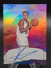 2025-26 Donruss Art Signatures Vertical Khaman Maluach #8 card