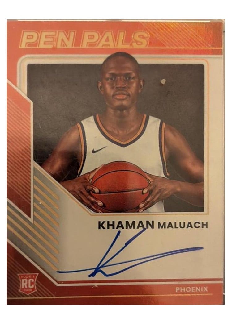 2025-26 Donruss Pen Pals Khaman Maluach #4 card