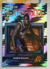 2025-26 NBA Hoops Next Episode Khaman Maluach #NE-10 card