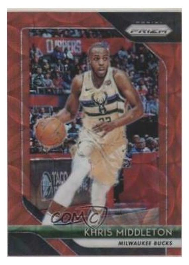 2018-19 Panini Prizm Base Set Khris Middleton #286 card