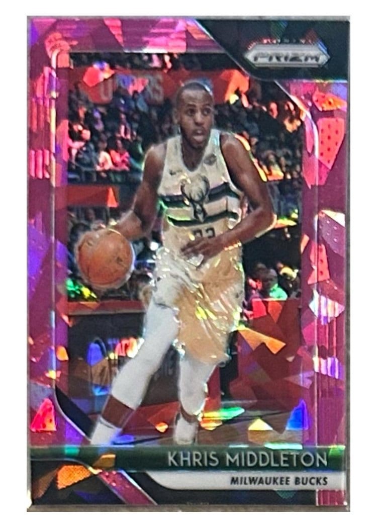 2018-19 Panini Prizm Base Set Khris Middleton #286 card