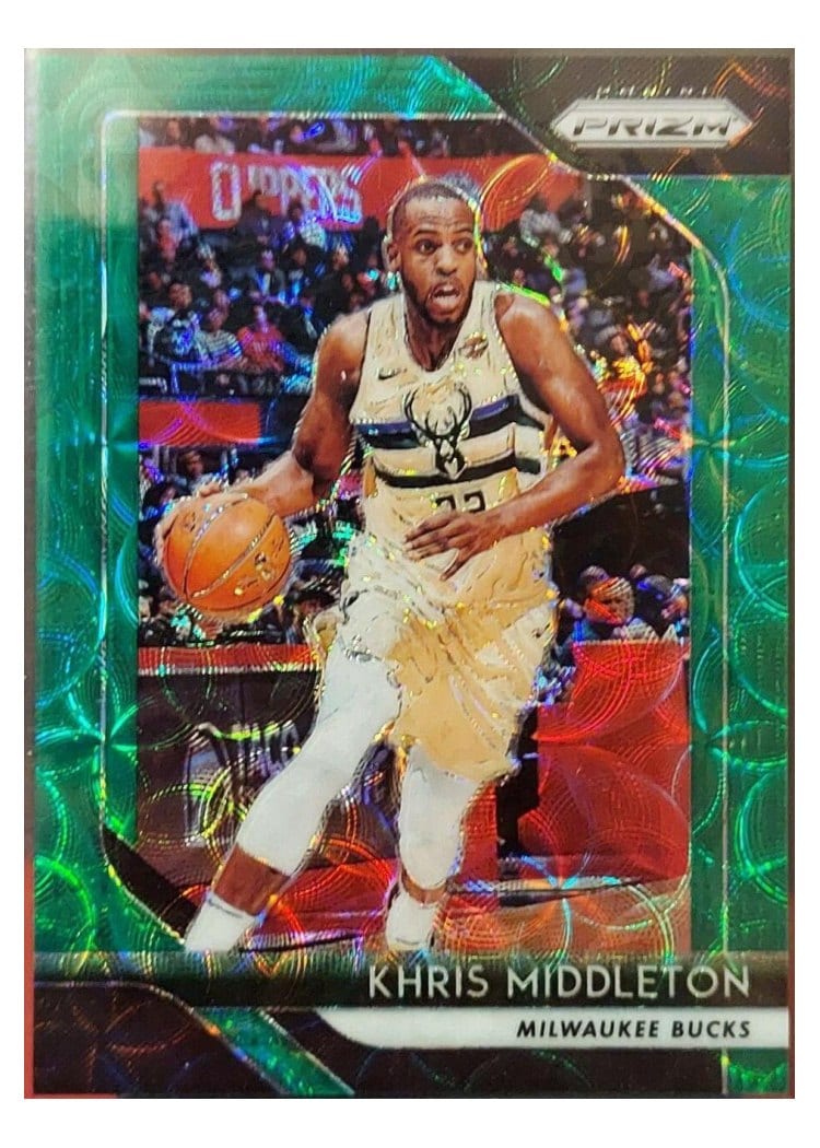 2018-19 Panini Prizm Base Set Khris Middleton #286 card