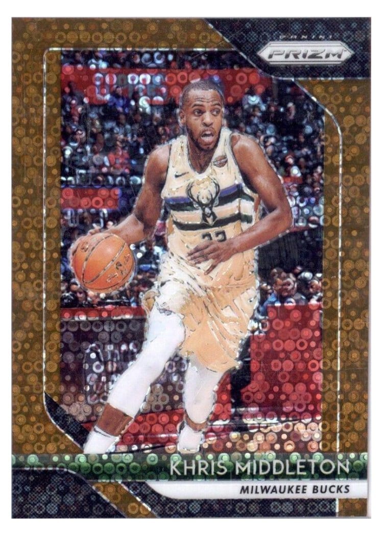 2018-19 Panini Prizm Base Set Khris Middleton #286 card