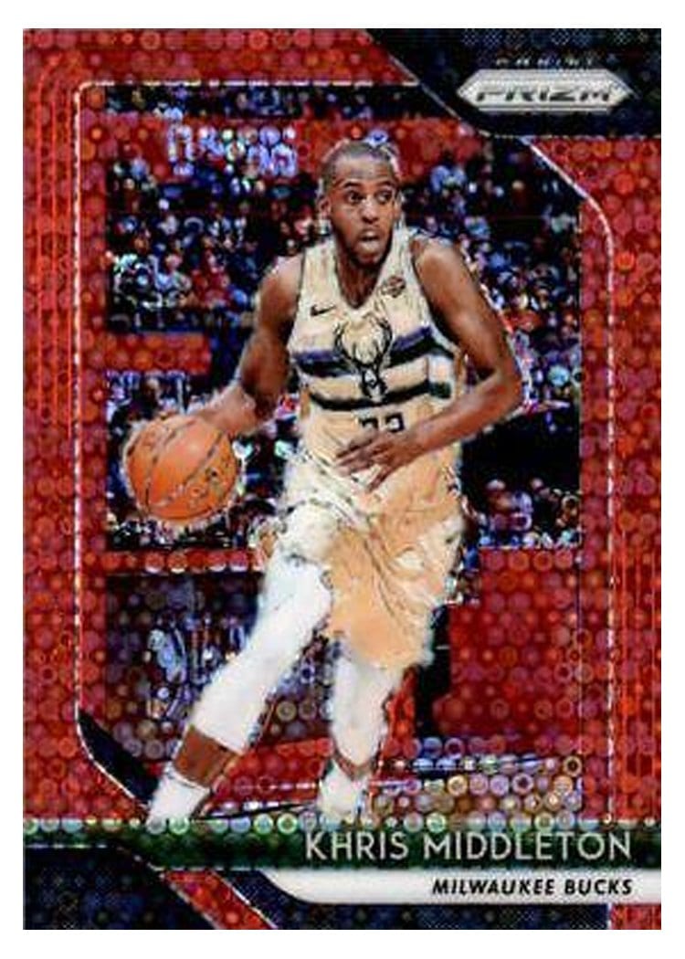 2018-19 Panini Prizm Base Set Khris Middleton #286 card
