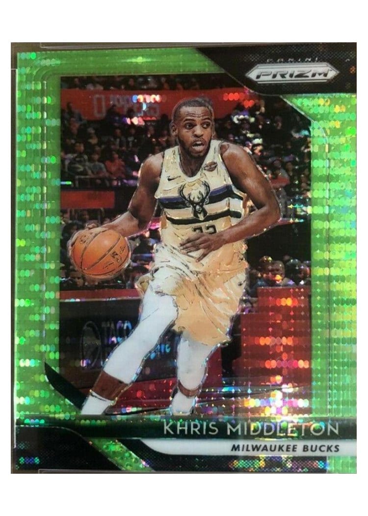2018-19 Panini Prizm Base Set Khris Middleton #286 card