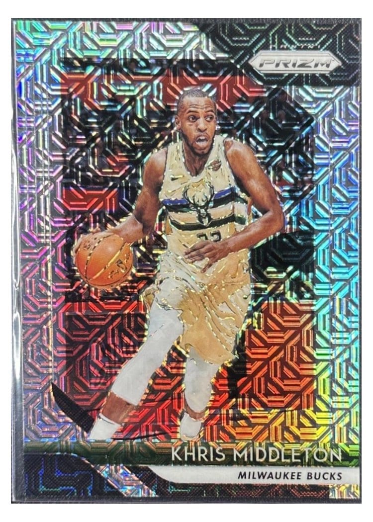 2018-19 Panini Prizm Base Set Khris Middleton #286 card