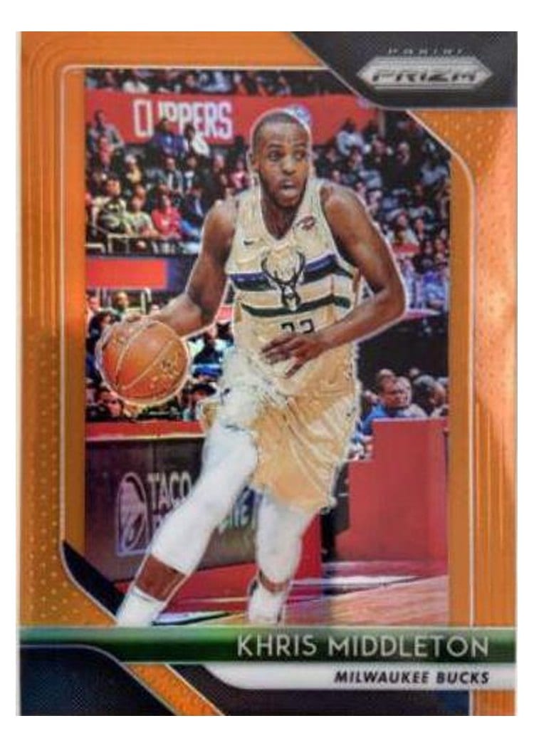 2018-19 Panini Prizm Base Set Khris Middleton #286 card