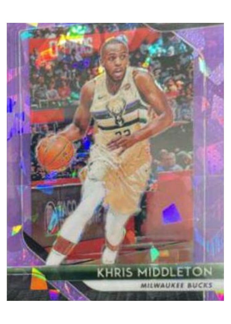 2018-19 Panini Prizm Base Set Khris Middleton #286 card