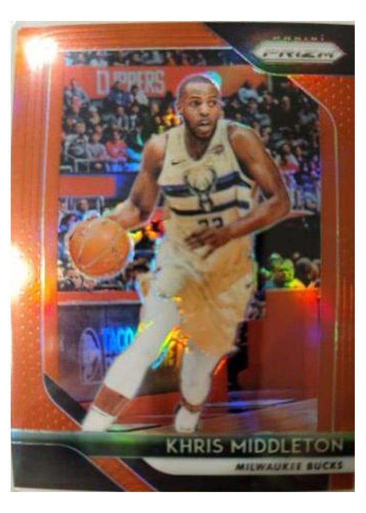 2018-19 Panini Prizm Base Set Khris Middleton #286 card